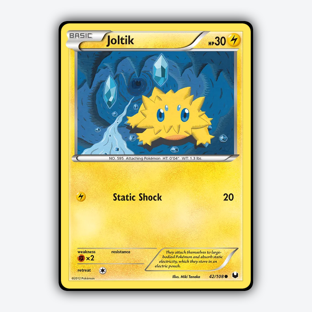 Joltik 042/108 - Dark Explorers Set - Card Rug