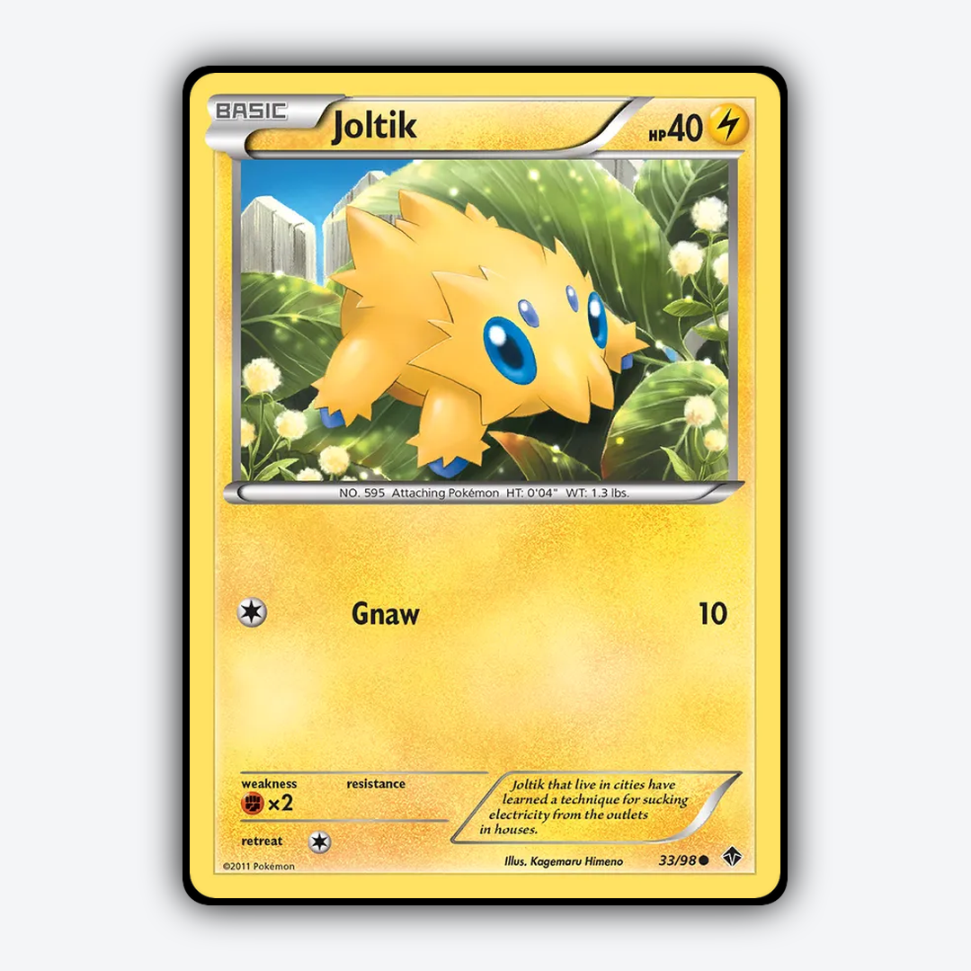 Joltik 033/98 - Emerging Powers Set - Card Rug