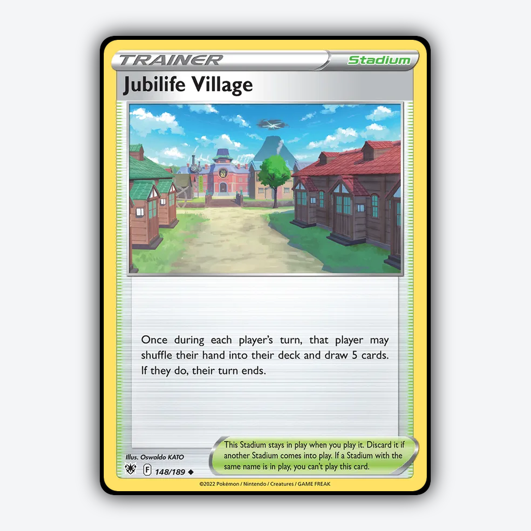 Jubilife Village 148/189 - Astral Radiance Set - Card Rug