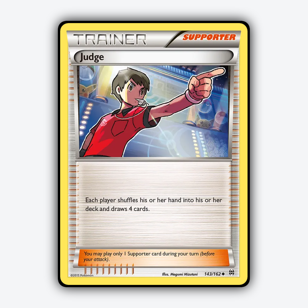 Judge 143/162 - BREAKthrough Set - Card Rug