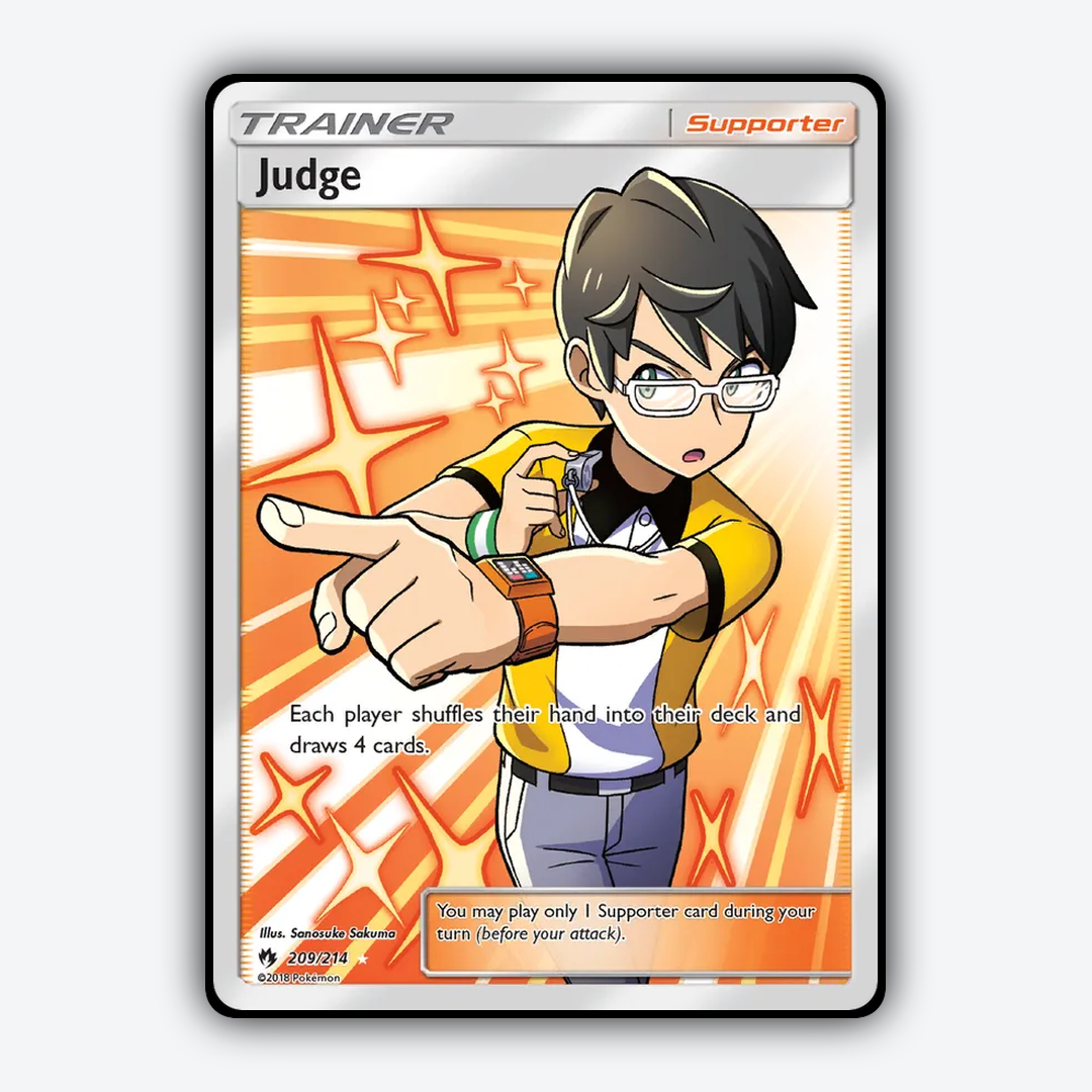 Judge 209/214 - Lost Thunder Set - Card Rug
