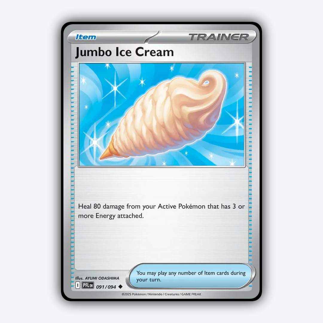 Jumbo Ice Cream 091/094 - Phantasmal Flames Set - Card Rug