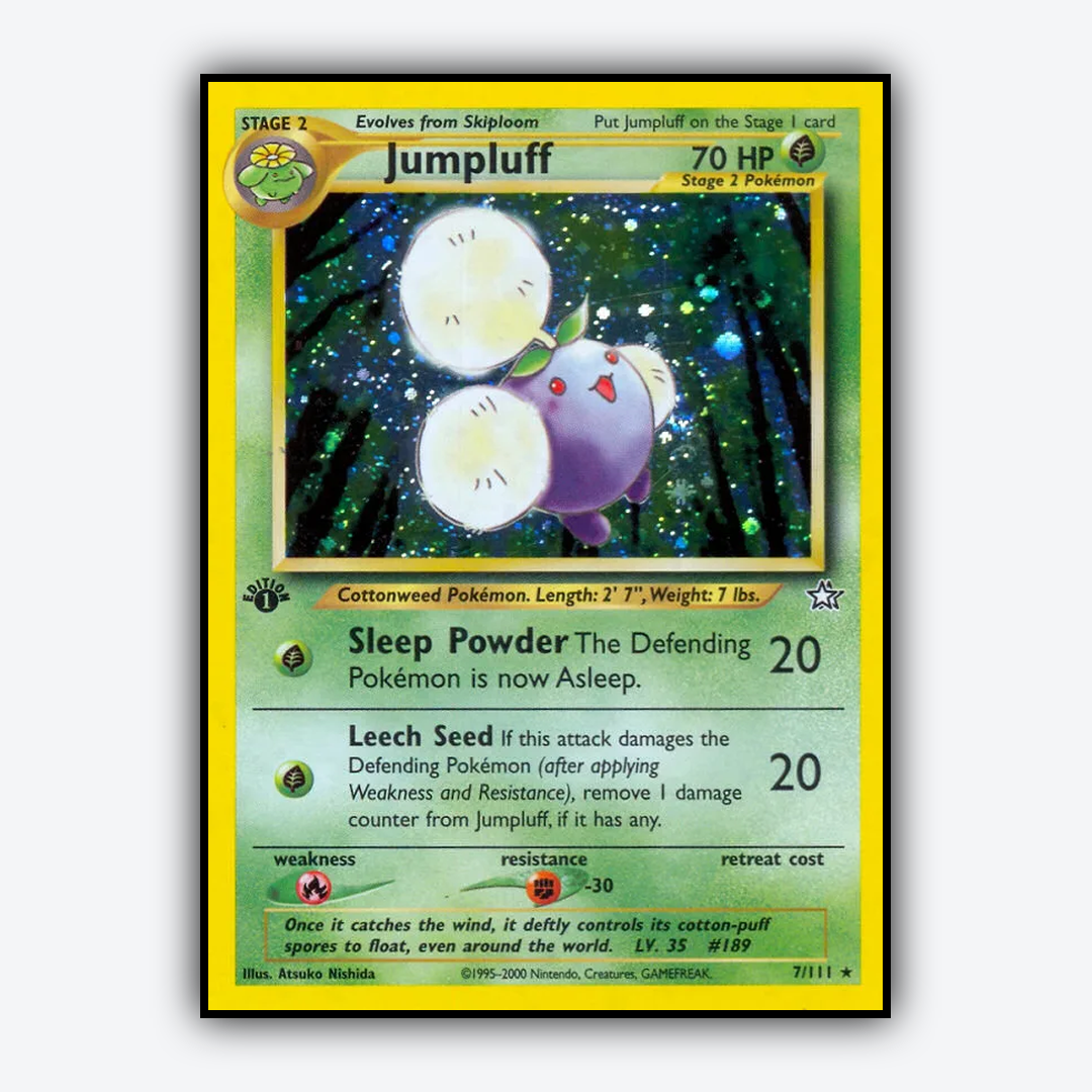 Jumpluff 007/111 - Neo Genesis Set - Card Rug