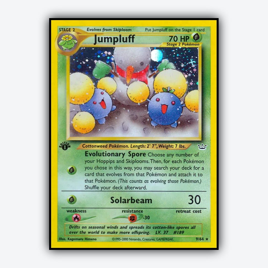 Jumpluff 009/64 - Neo Revelation Set - Card Rug