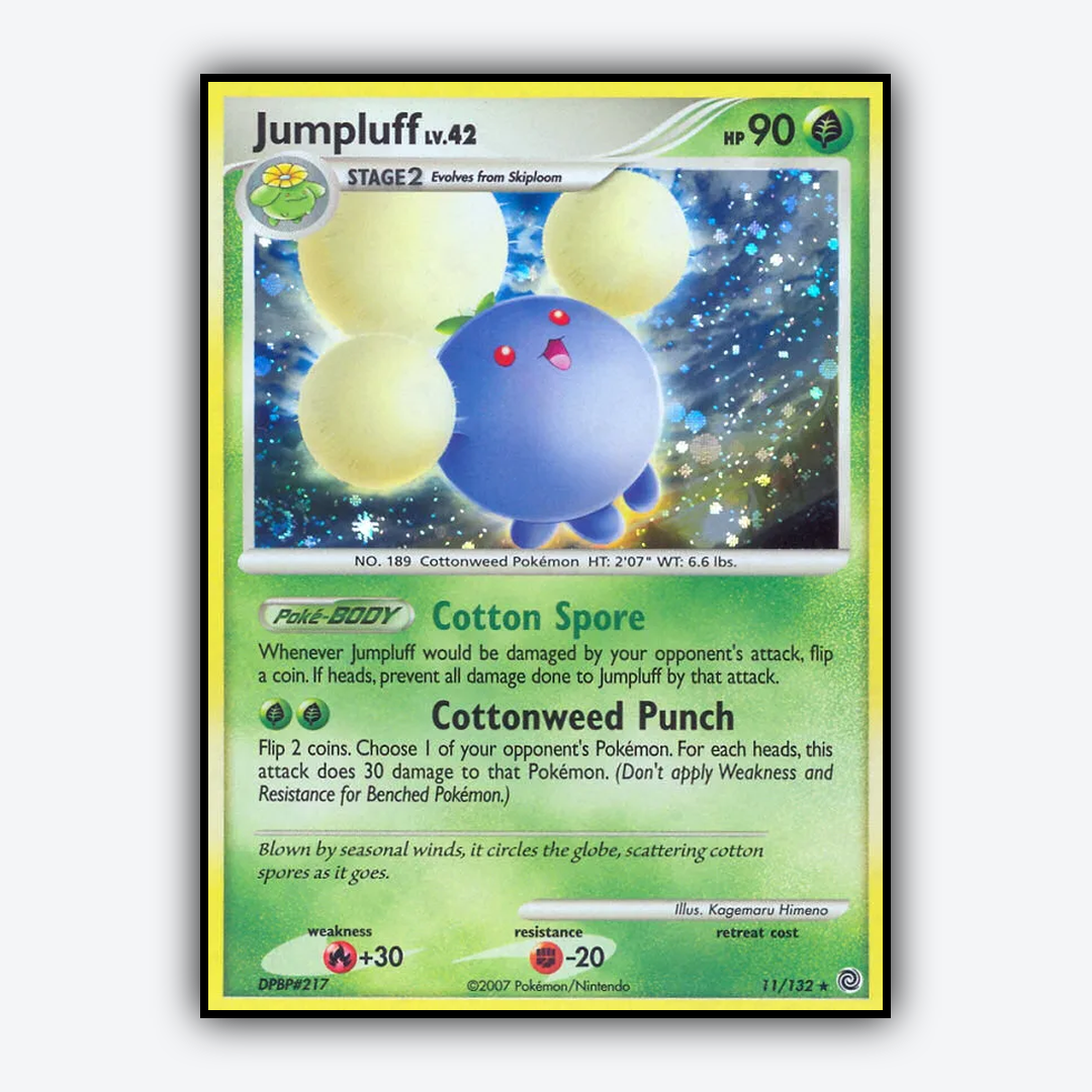 Jumpluff 011/132 - Secret Wonders Set - Card Rug