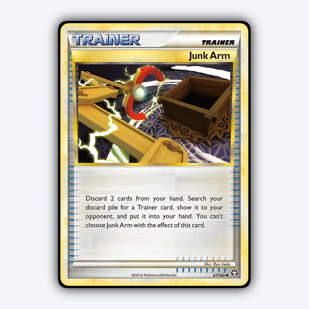 Junk Arm 087/102 - HS—Triumphant Set - Card Rug