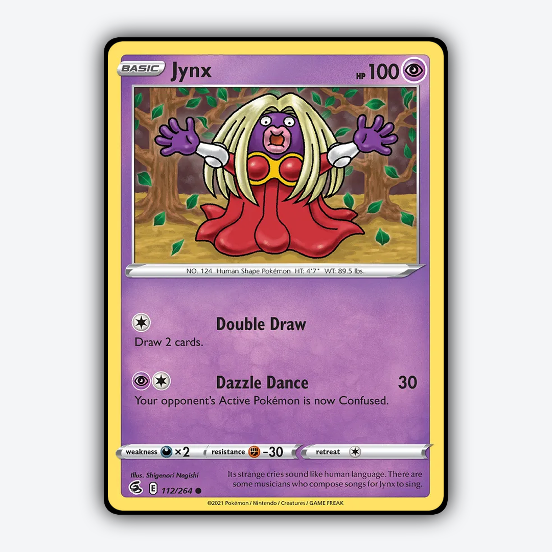 Jynx 112/264 - Fusion Strike Set - Card Rug