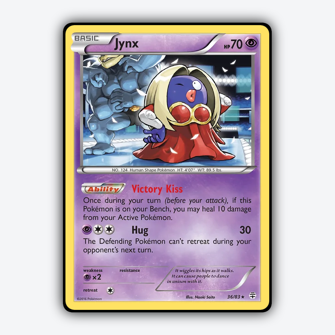 Jynx 036/83 - Generations Set - Card Rug