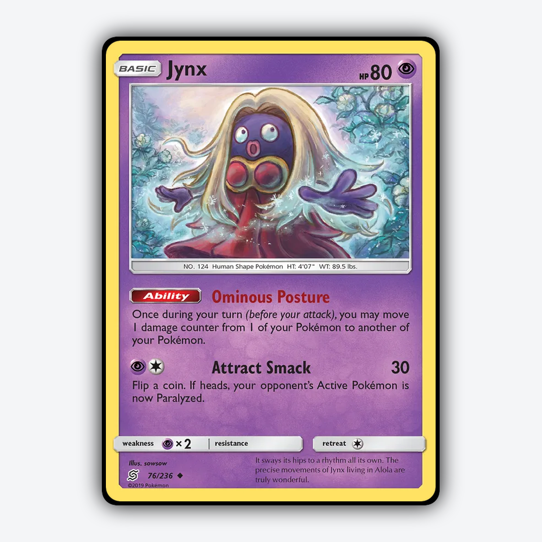 Jynx 076/236 - Unified Minds Set - Card Rug