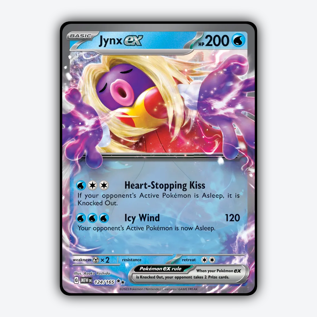 Jynx ex #124 - 151 Set - Card Rug