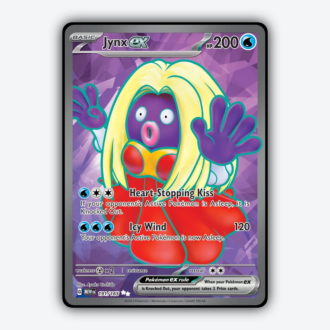 Jynx ex #191 - 151 Set - Card Rug