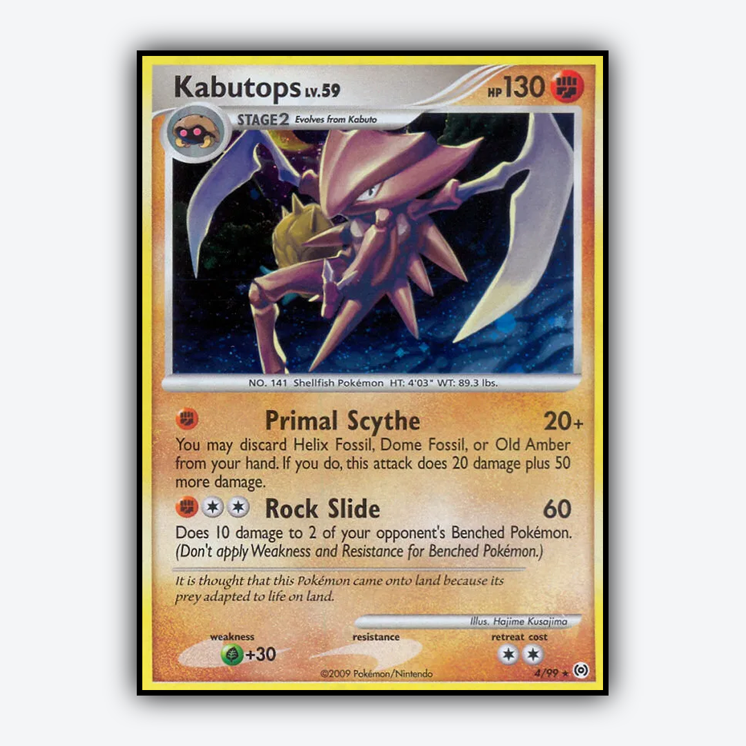 Kabutops 004/99 - Arceus Set - Card Rug