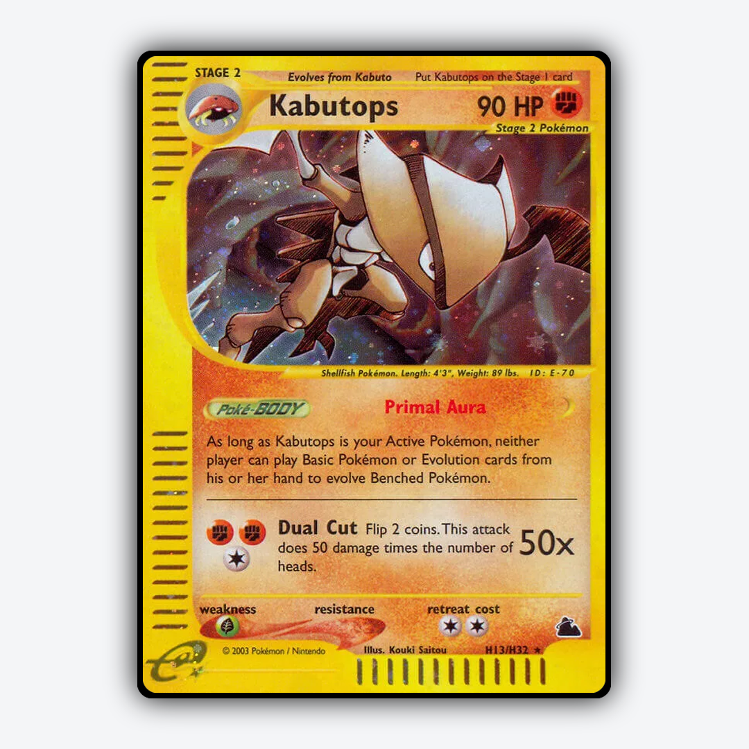 Kabutops H013/144 - H013/144 Skyridge Set - Card Rug