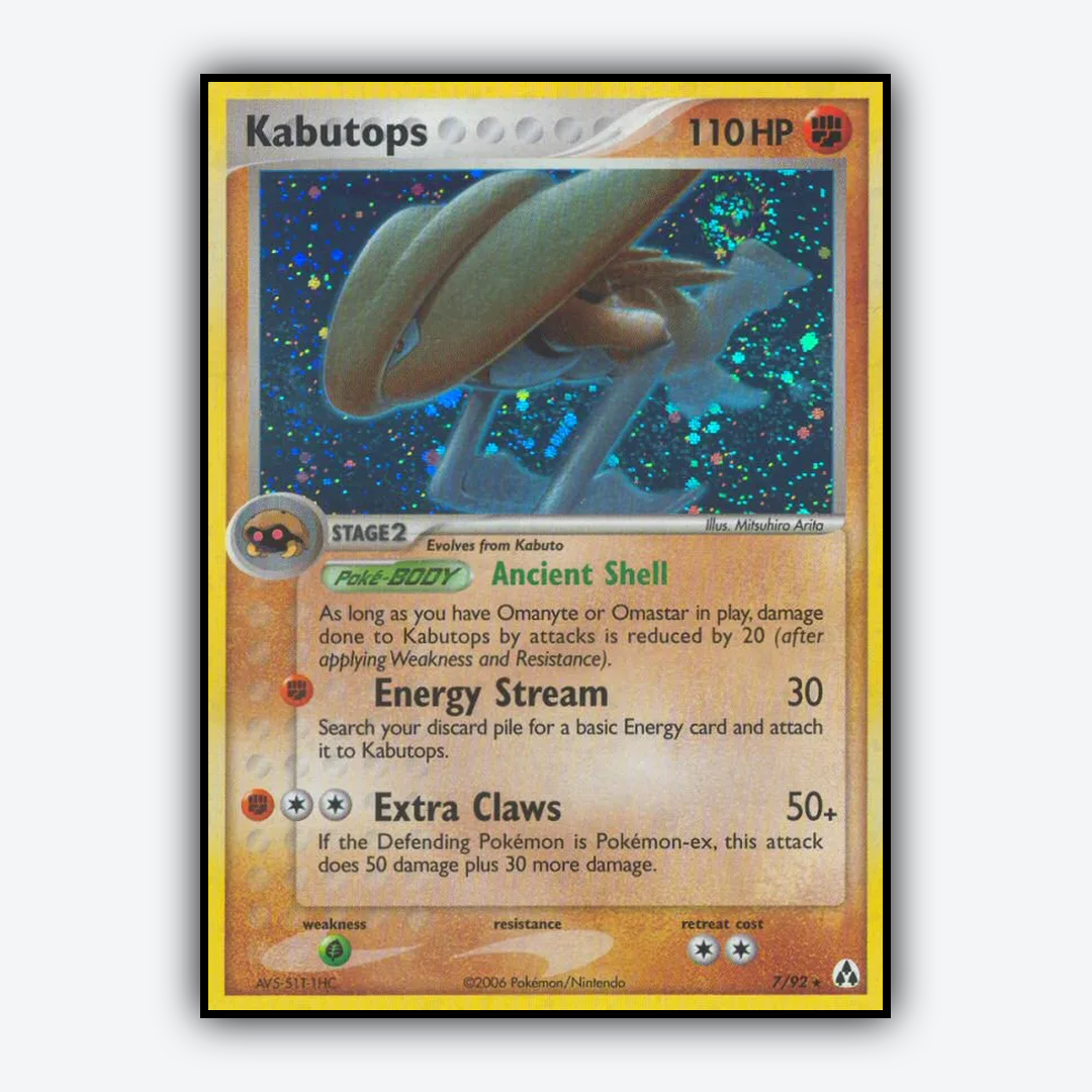 Kabutops 007/92 - Legend Maker Set - Card Rug