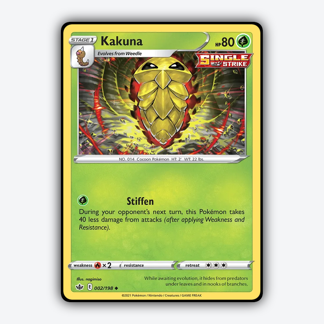 Kakuna 002/198 - Chilling Reign Set - Card Rug