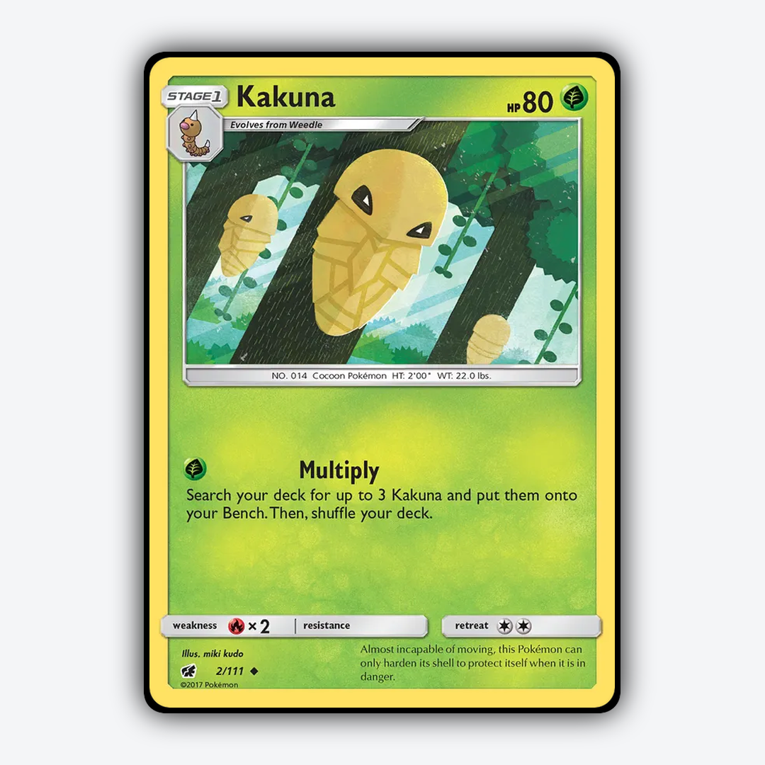 Kakuna 002/111 - Crimson Invasion Set - Card Rug