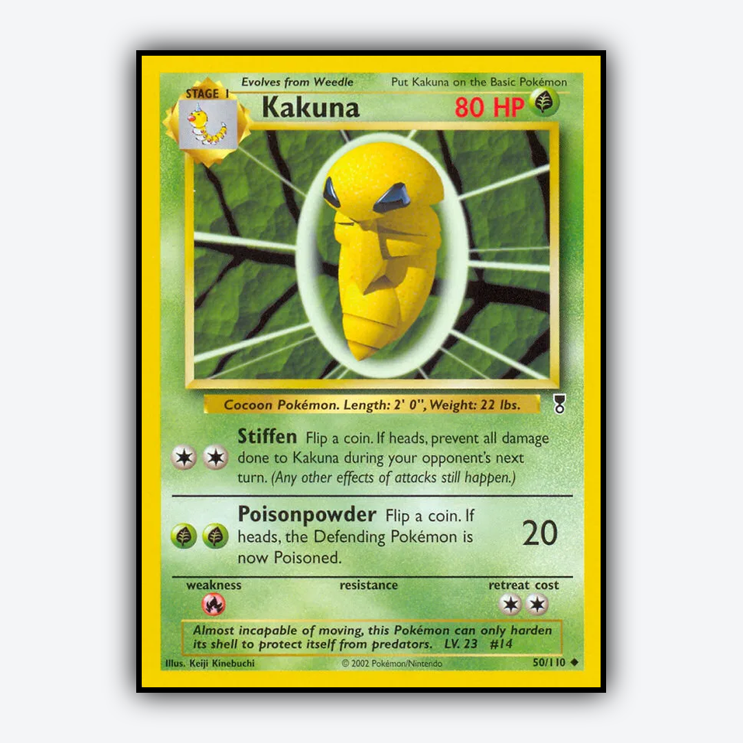 Kakuna 050/110 - Legendary Collection Set - Card Rug