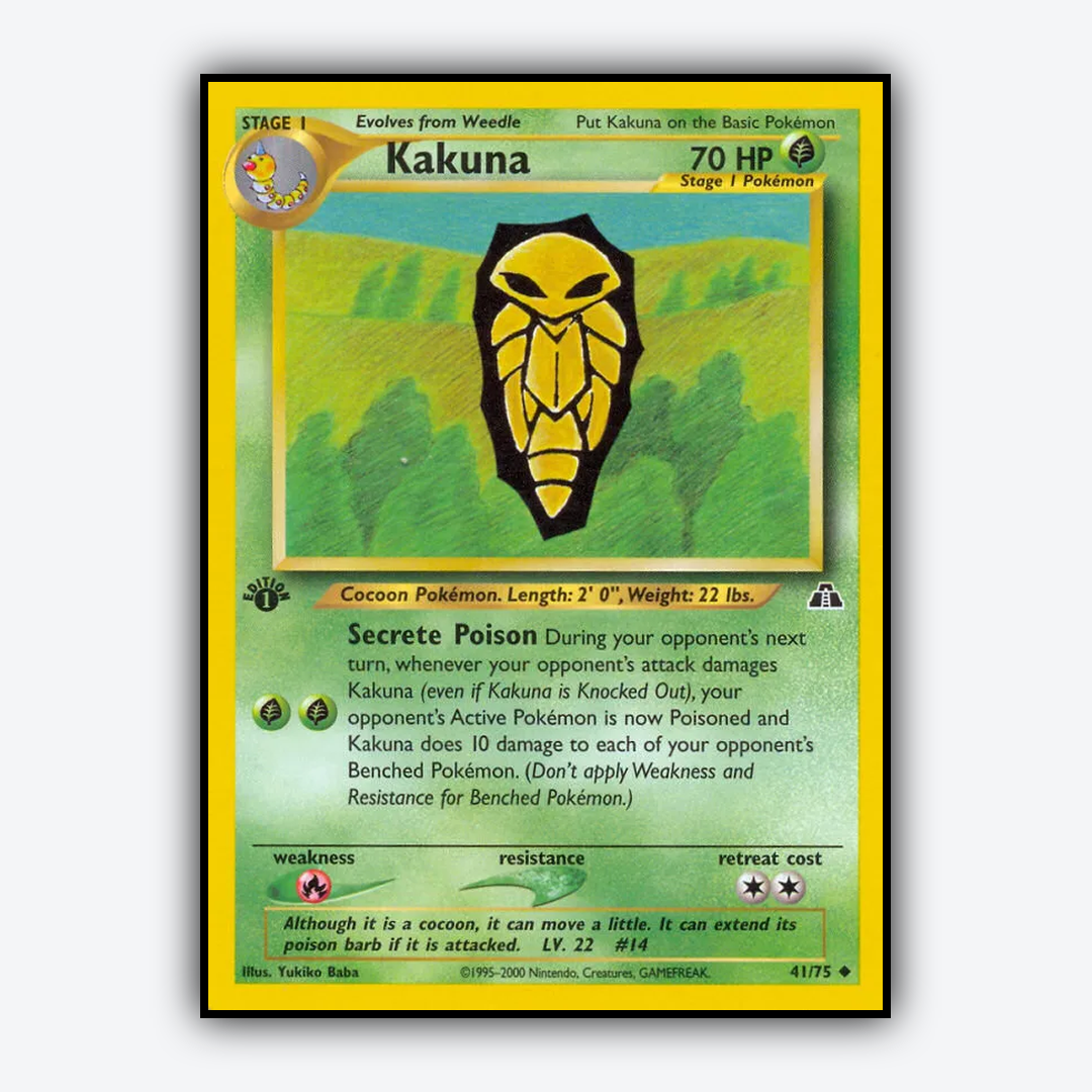 Kakuna 041/75 - Neo Discovery Set - Card Rug