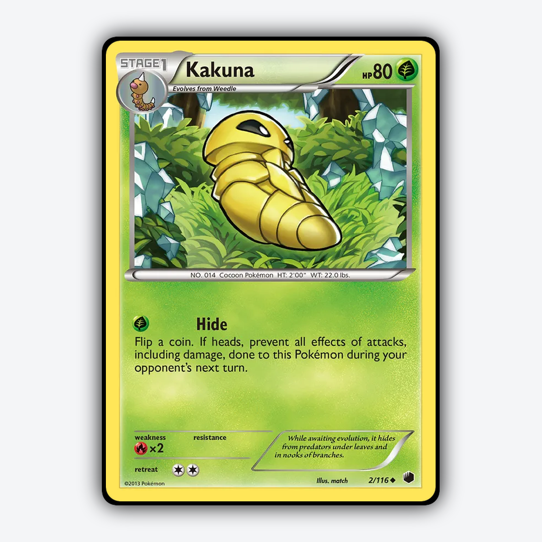 Kakuna 002/116 - Plasma Freeze Set - Card Rug