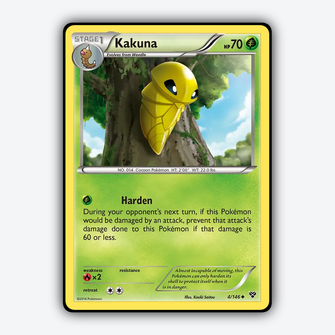 Kakuna 004/146 - XY Set - Card Rug