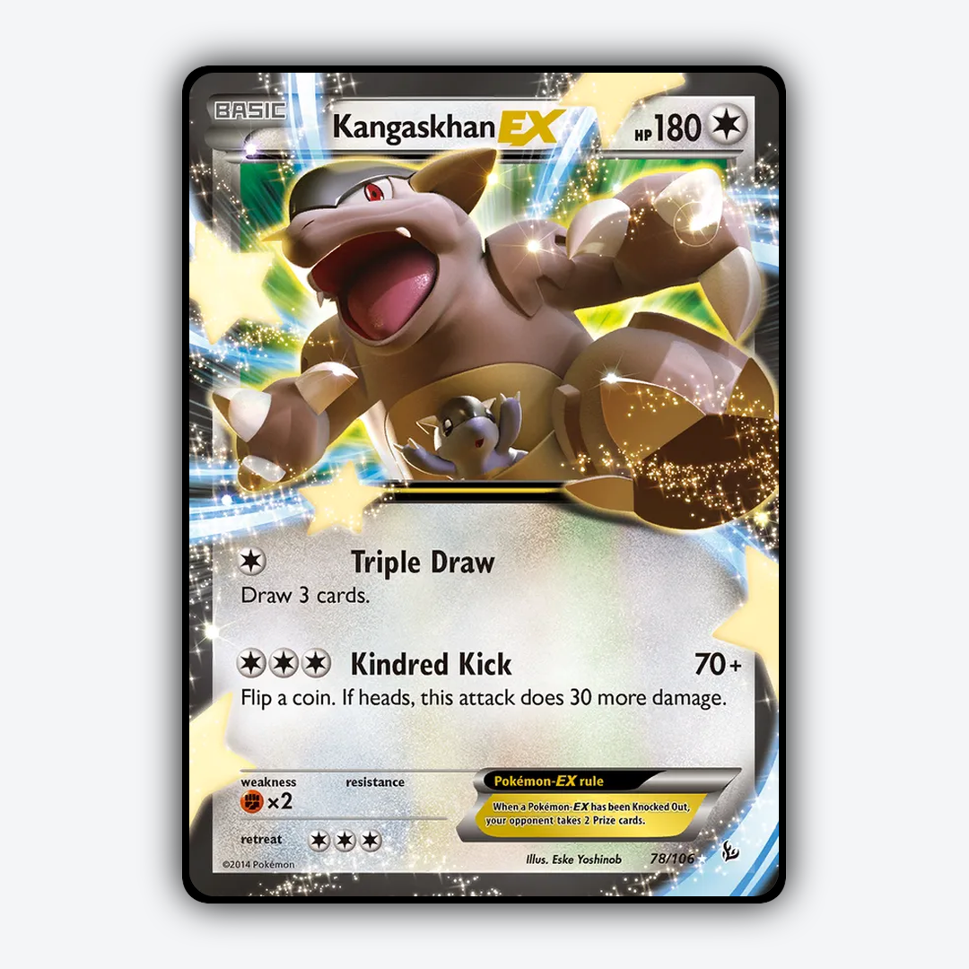 Kangaskhan-EX 078/106 - Flashfire Set - Card Rug