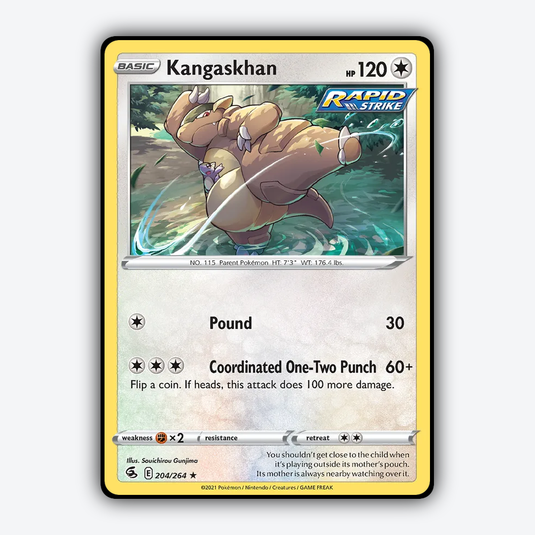 Kangaskhan 204/264 - Fusion Strike Set - Card Rug