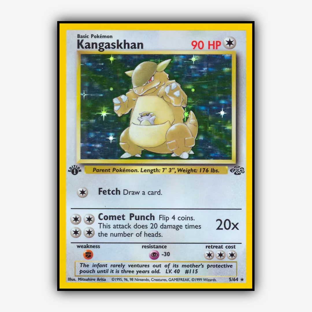 Kangaskhan 005/64 - Jungle Set - Card Rug