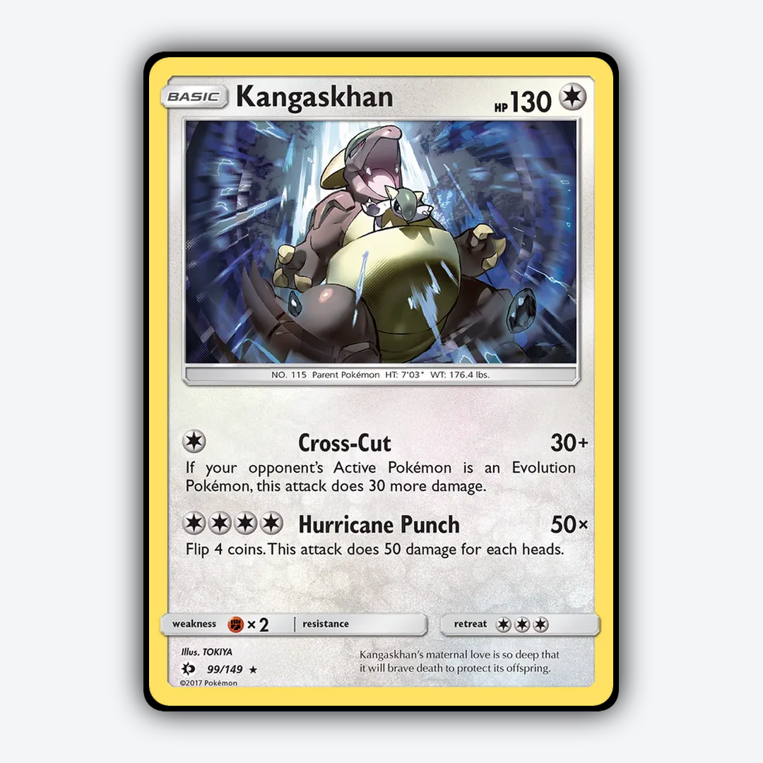 Kangaskhan 099/149 - Sun & Moon Set - Card Rug