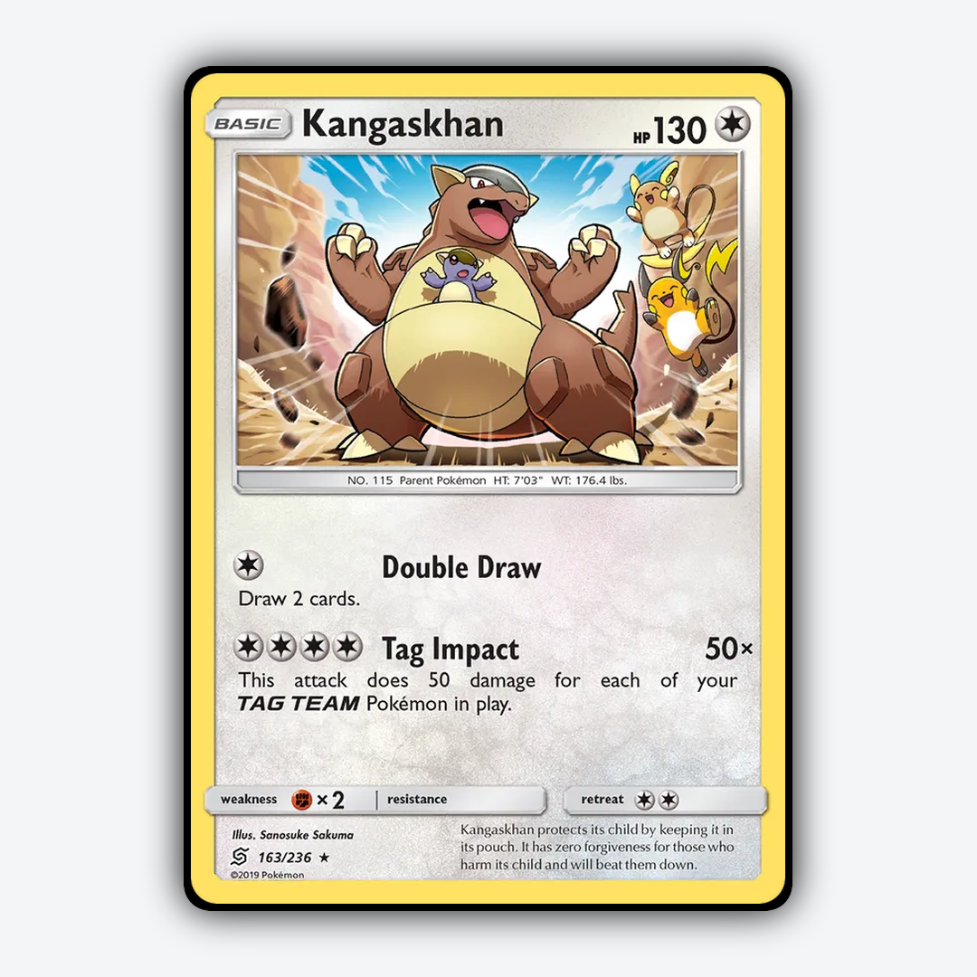 Kangaskhan 163/236 - Unified Minds Set - Card Rug