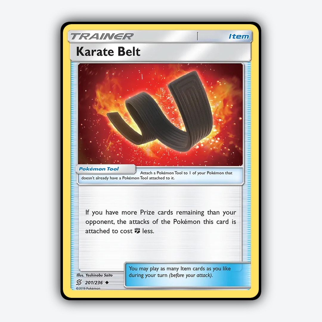 Karate Belt 201/236 - Unified Minds Set - Card Rug