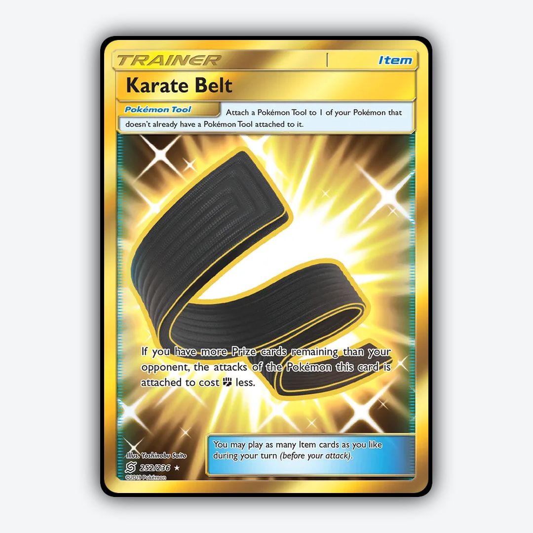 Karate Belt 252/236 - Unified Minds Set - Card Rug