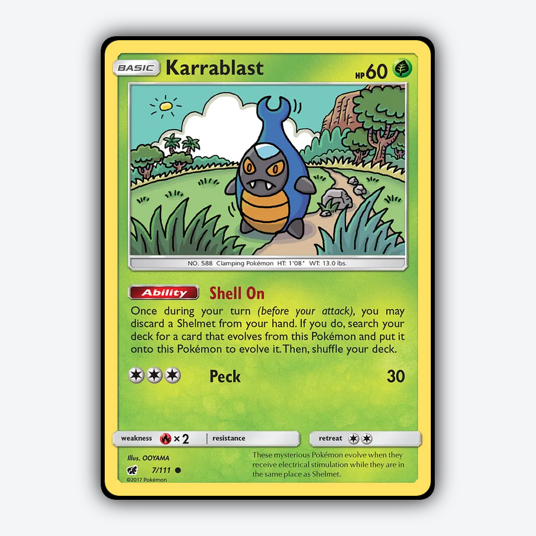 Karrablast 007/111 - Crimson Invasion Set - Card Rug