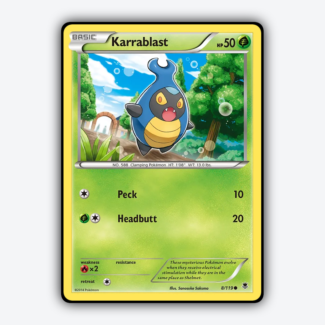 Karrablast 008/119 - Phantom Forces Set - Card Rug
