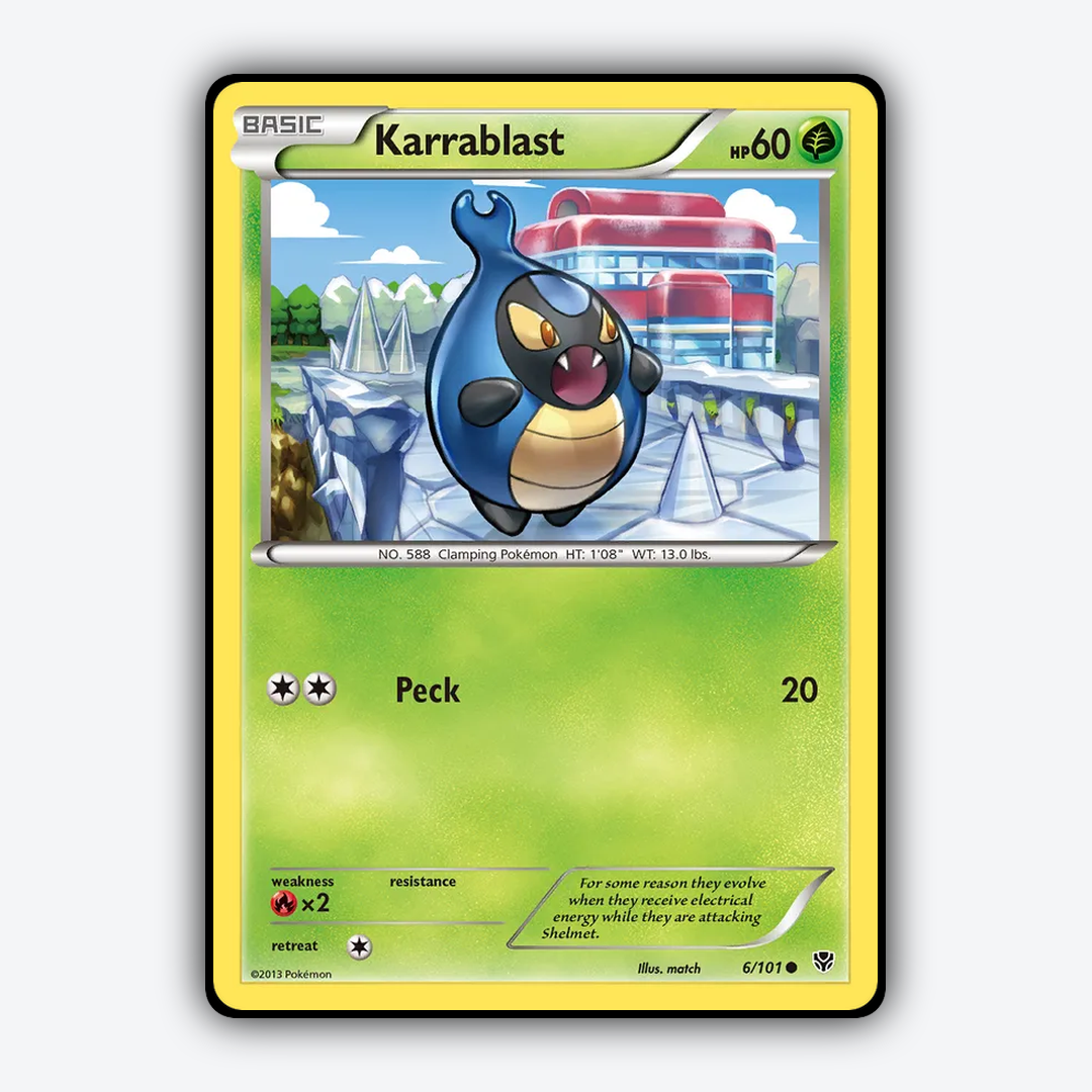 Karrablast 006/101 - Plasma Blast Set - Card Rug