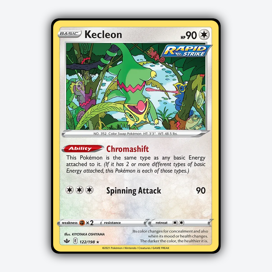 Kecleon 122/198 - Chilling Reign Set - Card Rug
