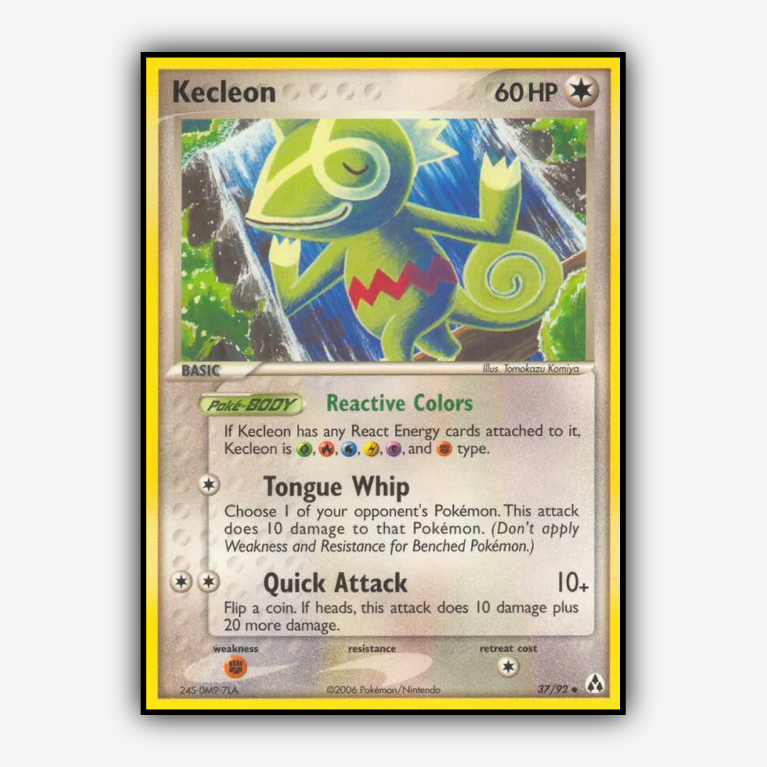 Kecleon 037/92 - Legend Maker Set - Card Rug