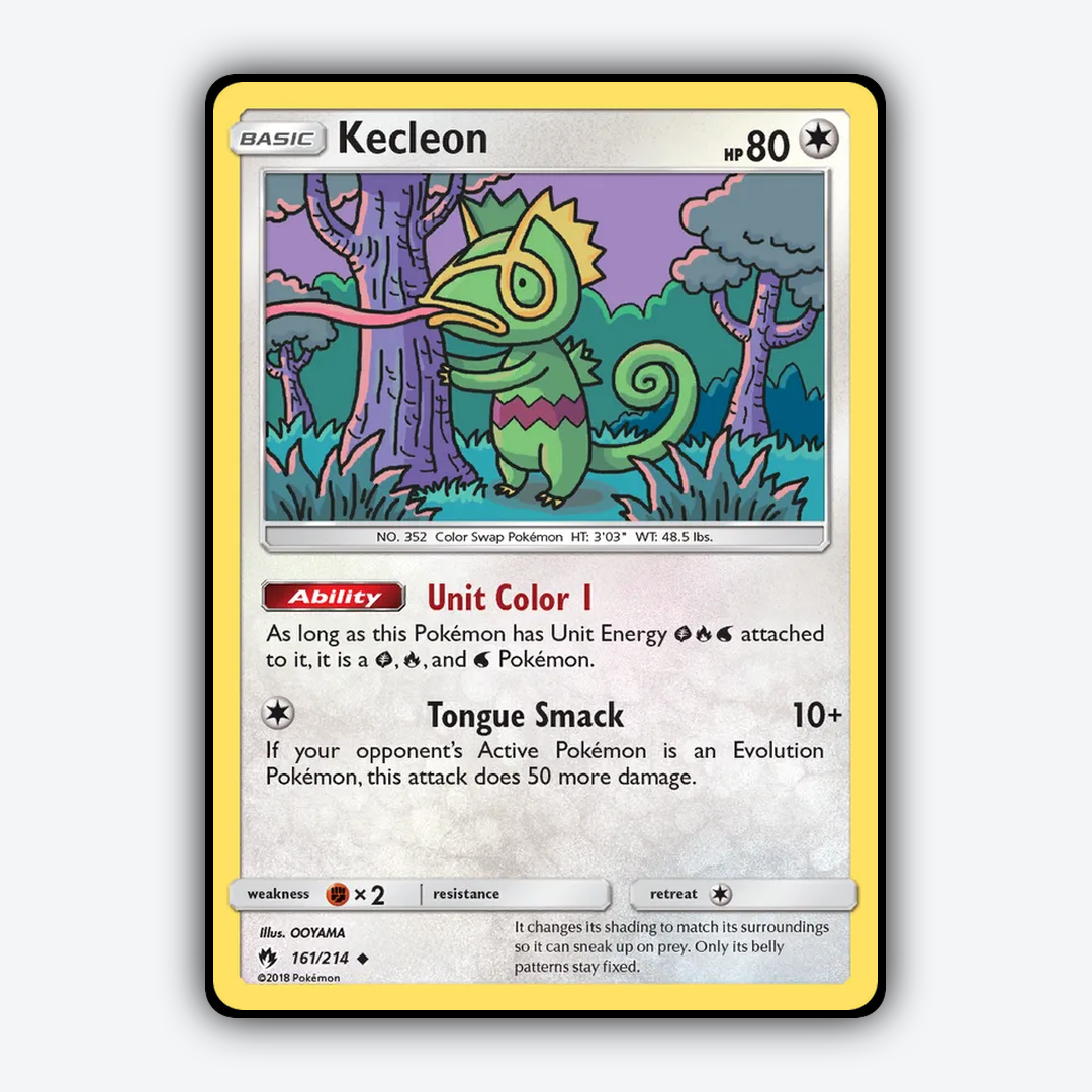 Kecleon 161/214 - Lost Thunder Set - Card Rug