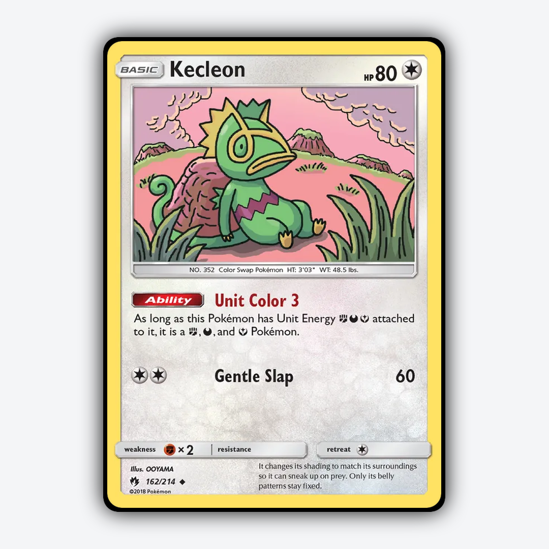 Kecleon 162/214 - Lost Thunder Set - Card Rug
