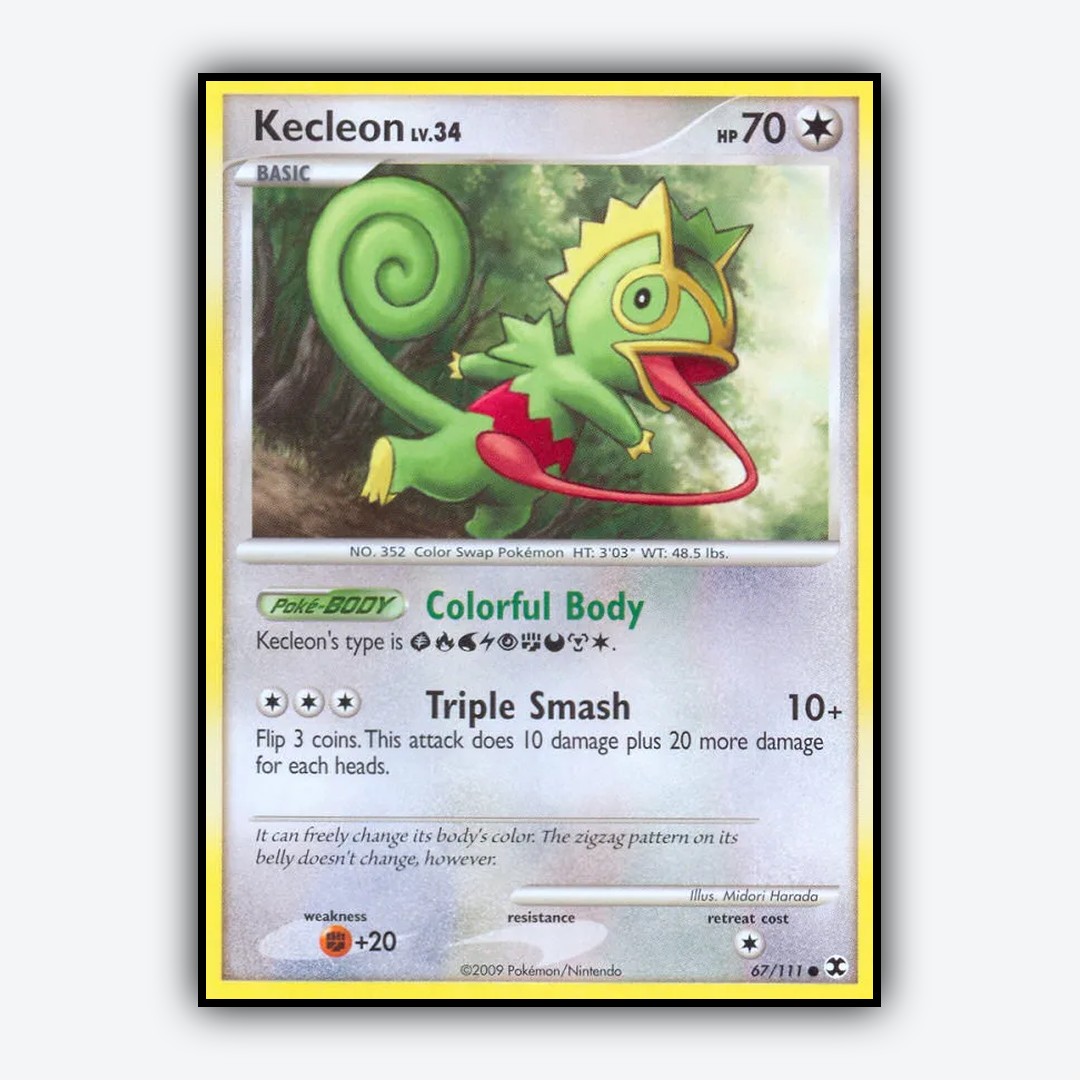 Kecleon 067/111 - Rising Rivals Set - Card Rug