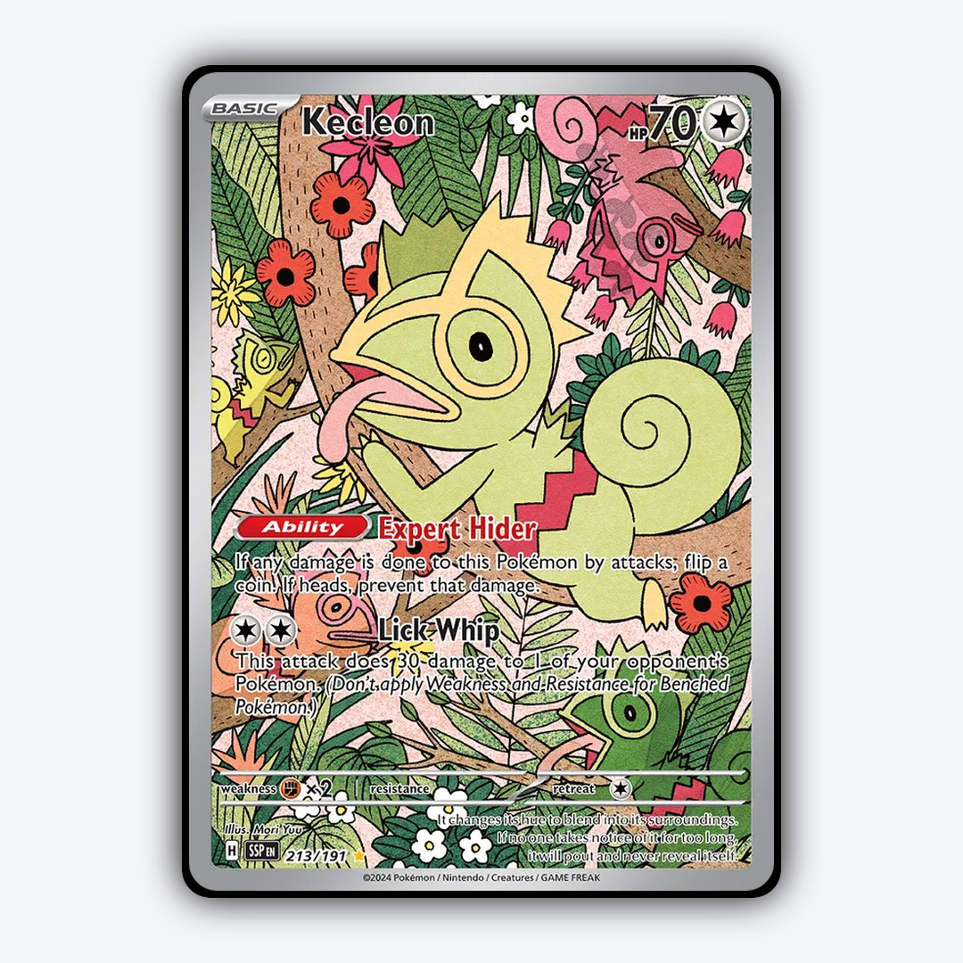 Kecleon #213 - Surging Sparks Set - Card Rug