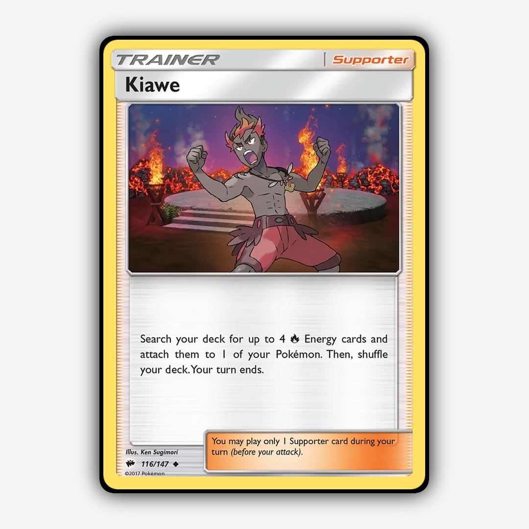 Kiawe 116/147 - Burning Shadows Set - Card Rug