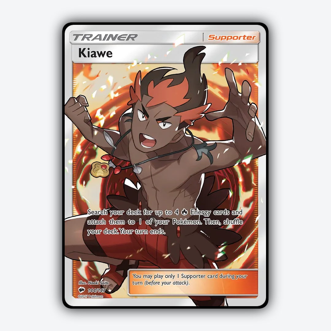 Kiawe 144/147 - Burning Shadows Set - Card Rug
