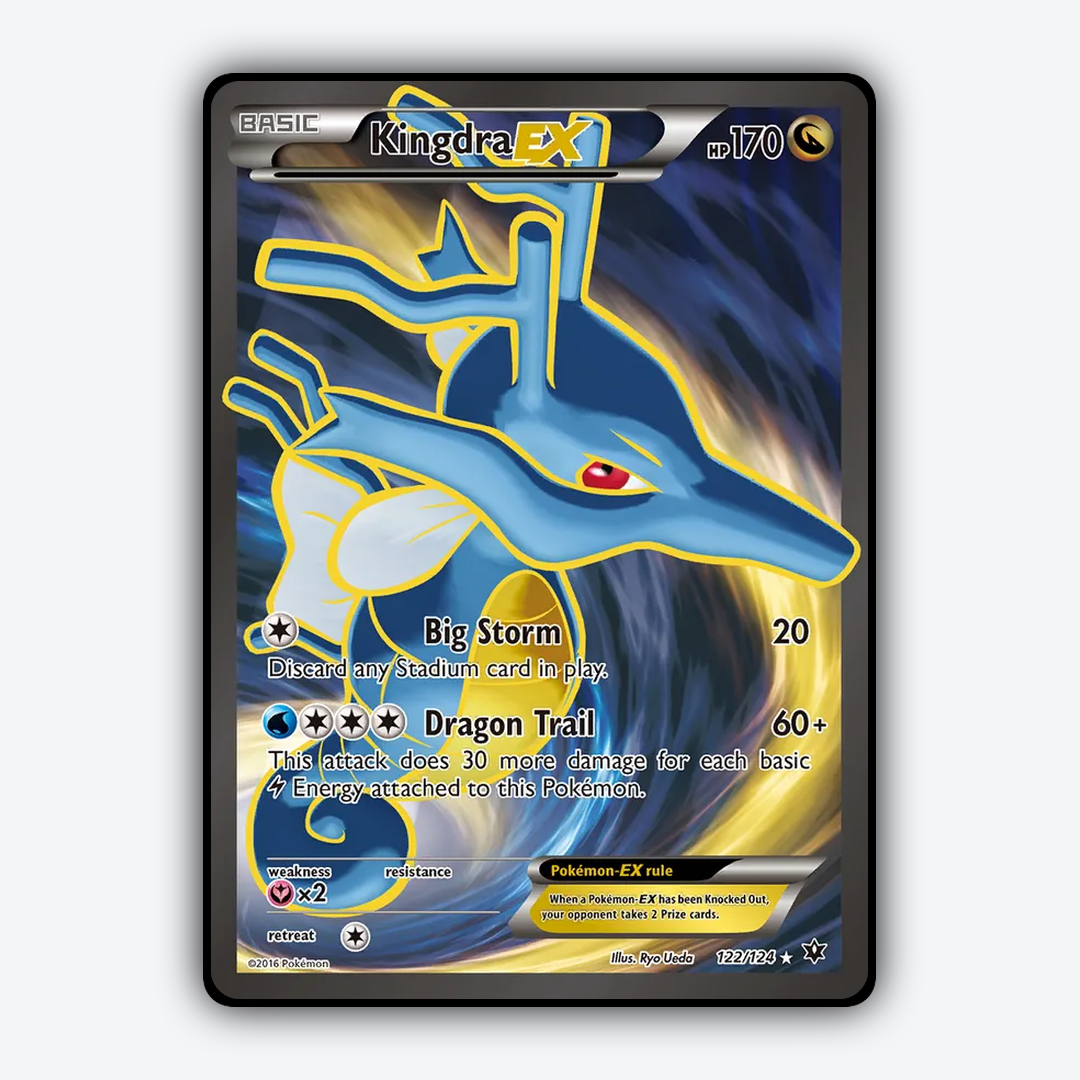 Kingdra-EX 122/124 - Fates Collide Set - Card Rug