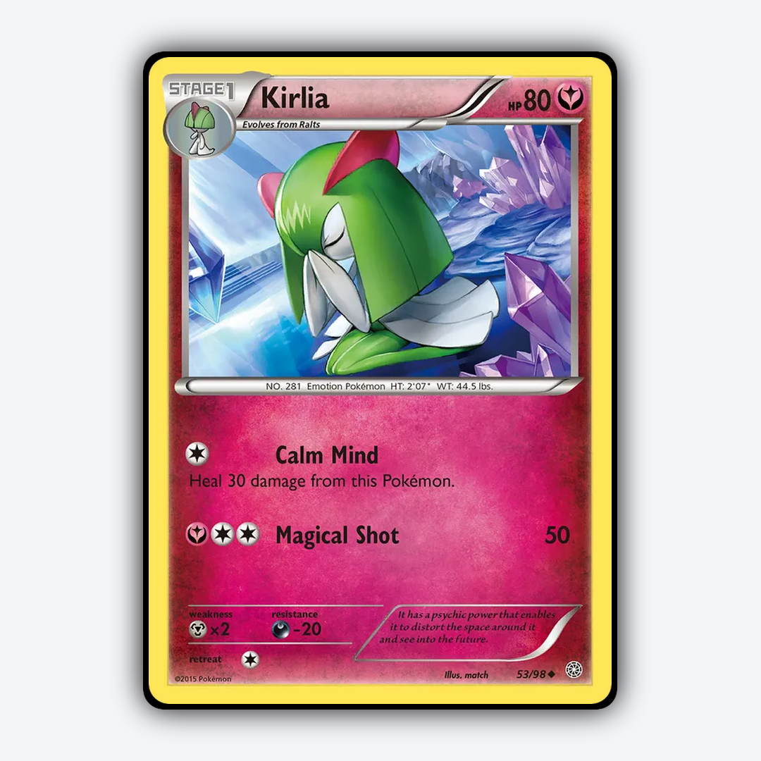 Kirlia 053/98 - Ancient Origins Set - Card Rug