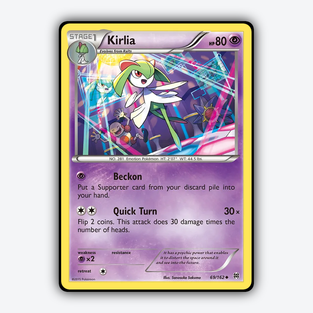 Kirlia 069/162 - BREAKthrough Set - Card Rug