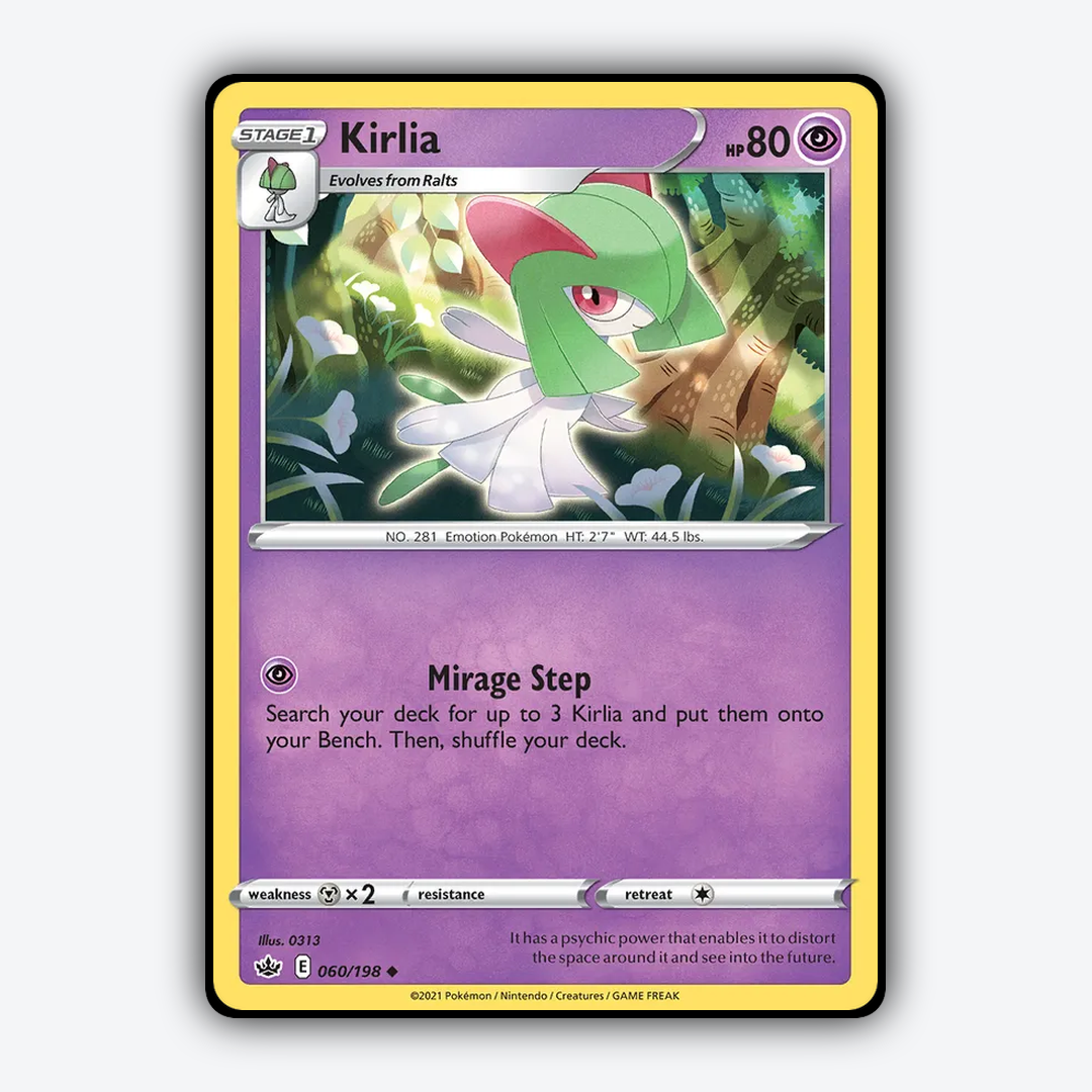 Kirlia 060/198 - Chilling Reign Set - Card Rug