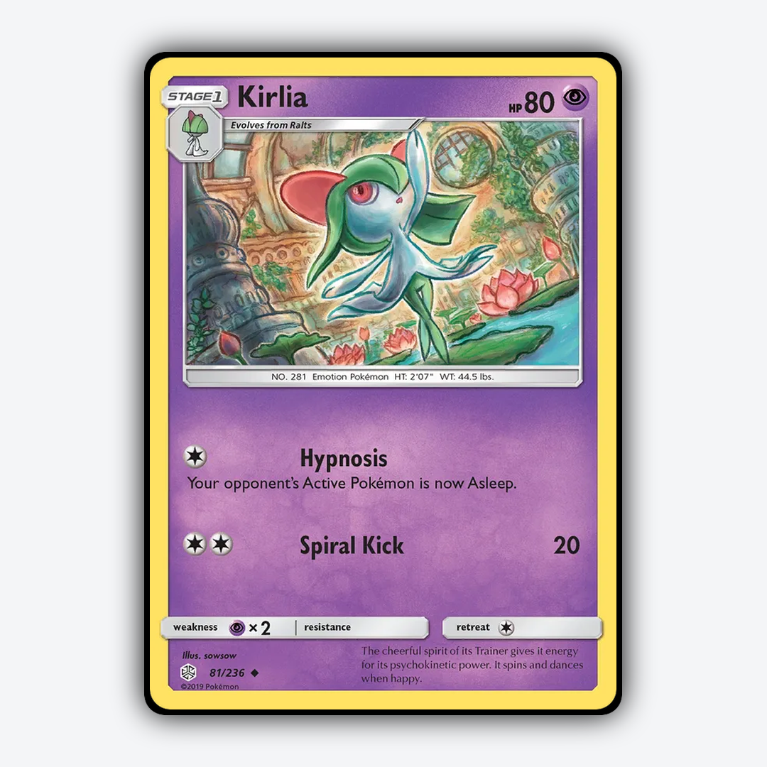 Kirlia 081/236 - Cosmic Eclipse Set - Card Rug