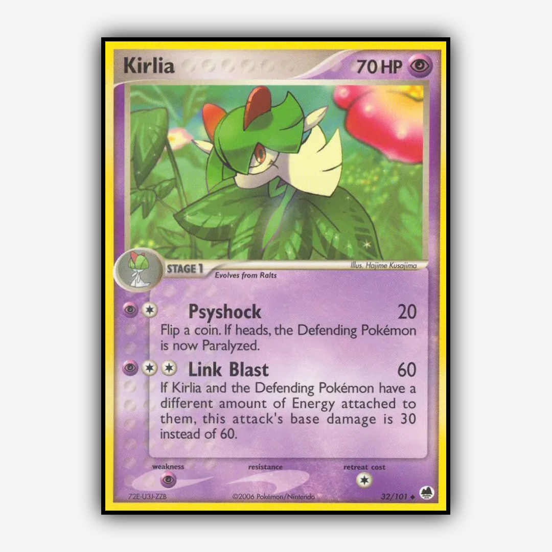 Kirlia 032/101 - Dragon Frontiers Set - Card Rug