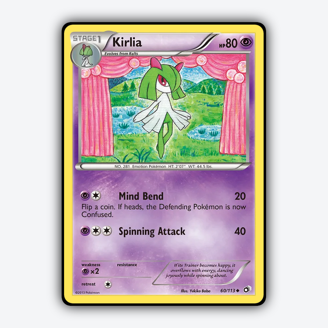Kirlia 060/113 - Legendary Treasures Set - Card Rug