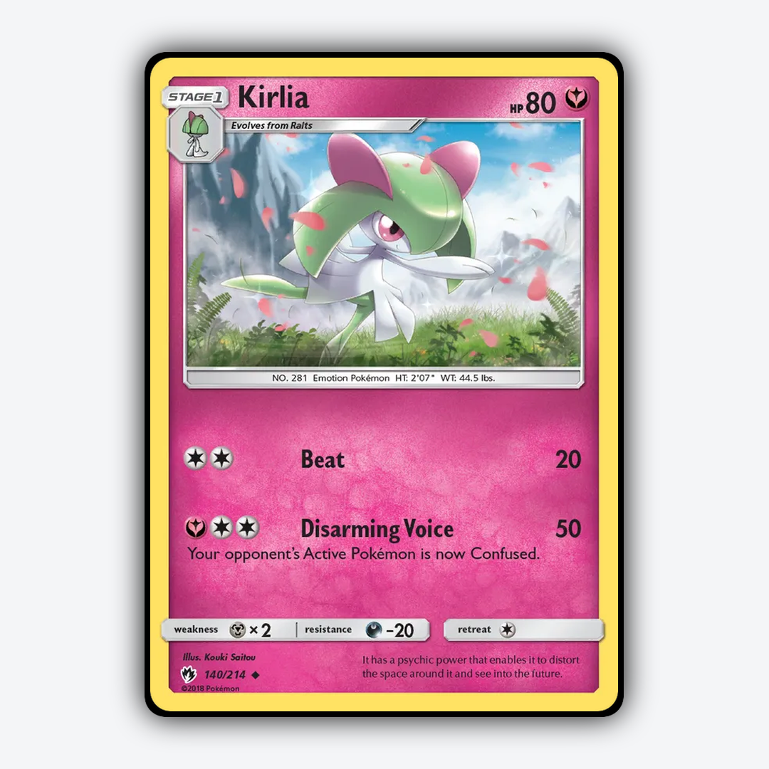 Kirlia 140/214 - Lost Thunder Set - Card Rug